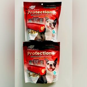 Ark Naturals Protection Brushless Toothpaste Chews Small Dog Bundle